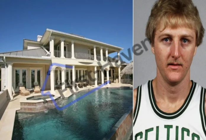 Inside Larry Bird House showcasing luxury amenities and design elements reflecting his successful career as an NBA legend.