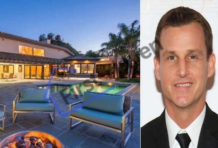 Exterior view of Rob Dyrdek house showcasing luxury architecture in Beverly Hills