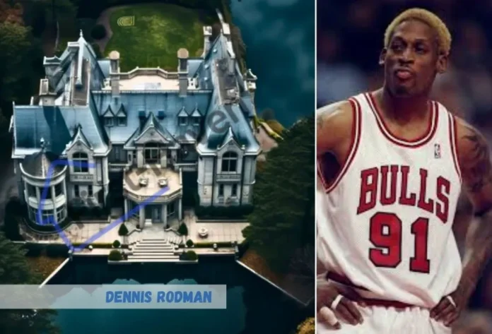 Dennis Rodman House luxurious Newport Beach mansion, featuring modern design and ocean views, home to the 5-time NBA champion