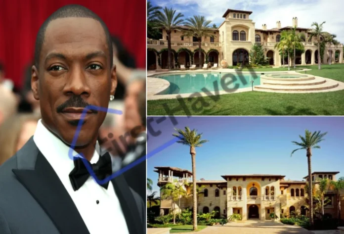 Eddie Murphy House: A $20M Beverly Hills mansion with luxury amenities and stunning architecture.