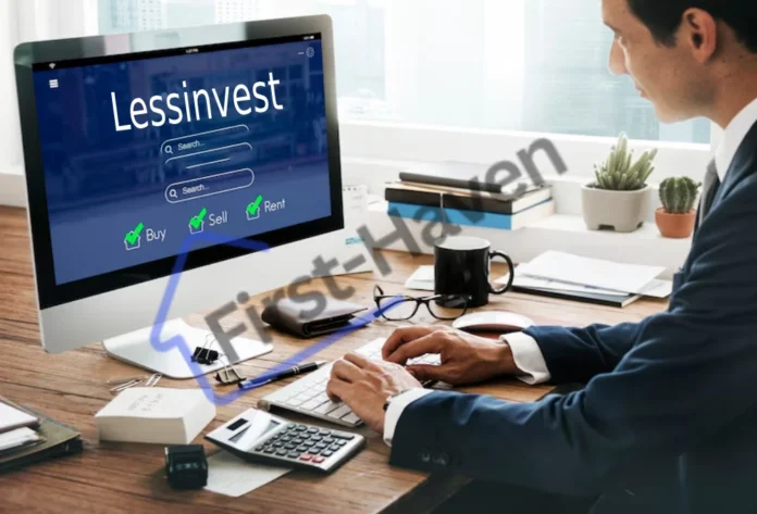 LessInvest strategies illustrated with coins growing into plants, symbolizing small investments growing over time.