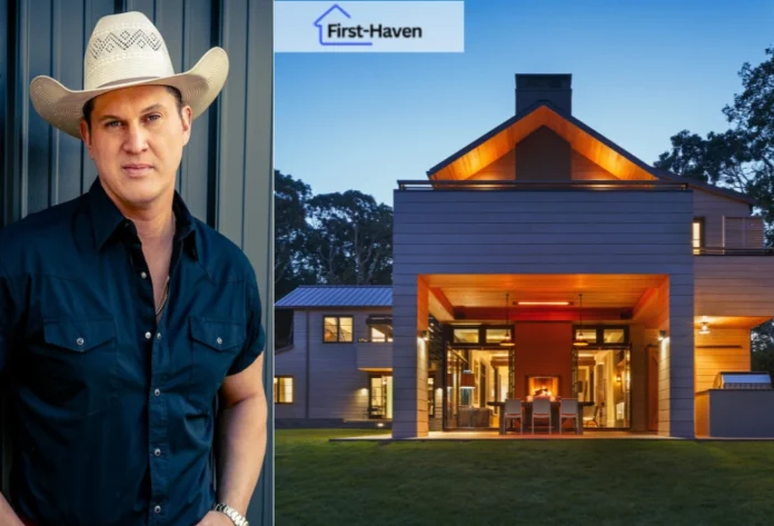 Jon Pardi House luxurious modern farmhouse in Hendersonville, Tennessee, showcasing country charm and celebrity amenities.