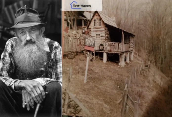 Rustic Popcorn Sutton House nestled in Maggie Valley, North Carolina, showcasing Appalachian moonshine heritage. Related