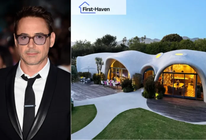 Robert Downey Jr House: Malibu mansion with innovative Binishell guest house showcasing sustainable luxury living.