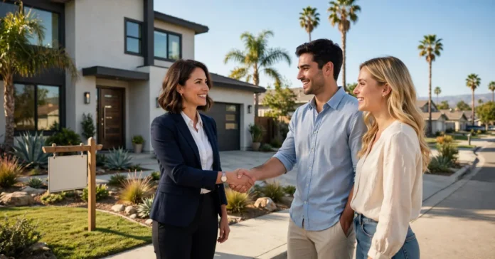 Chula Vista real estate expert helping a couple buy their new home in San Diego County