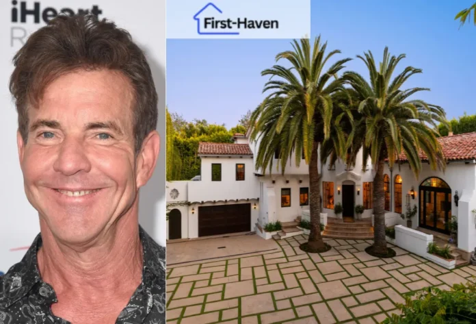 Dennis Quaid House in Pacific Palisades, showcasing luxury real estate.