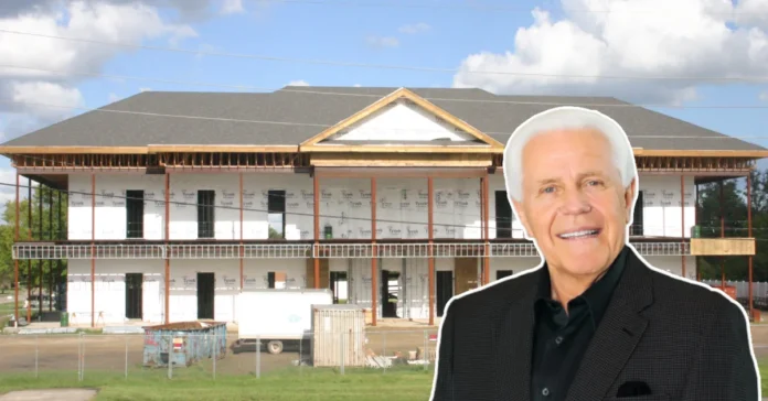 Jesse Duplantis house exterior view showing massive Louisiana mansion with private airstrip and luxury features