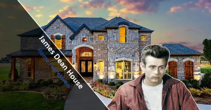Historic James Dean House exterior showing classic architecture and Hollywood legend’s hometown charm.