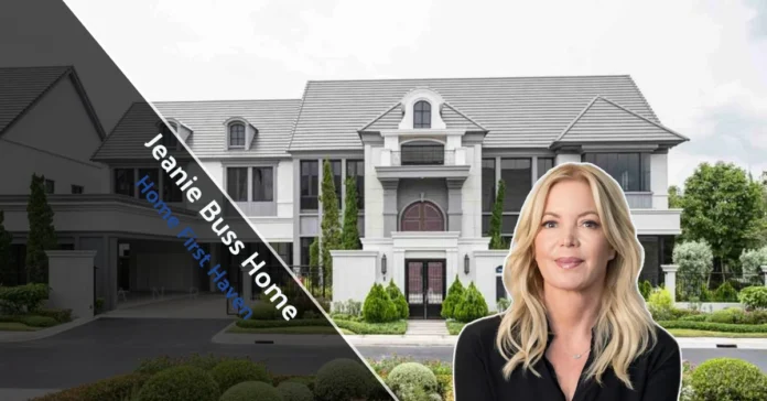 Jeanie Buss Home showcasing elegant interior and modern luxury design elements.