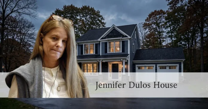 Jennifer Dulos house exterior in New Canaan, Connecticut